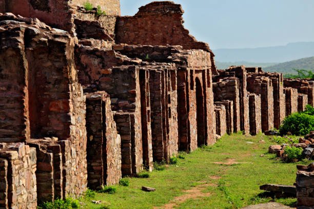 Why are the temples surrounding the Bhangarh Fort?